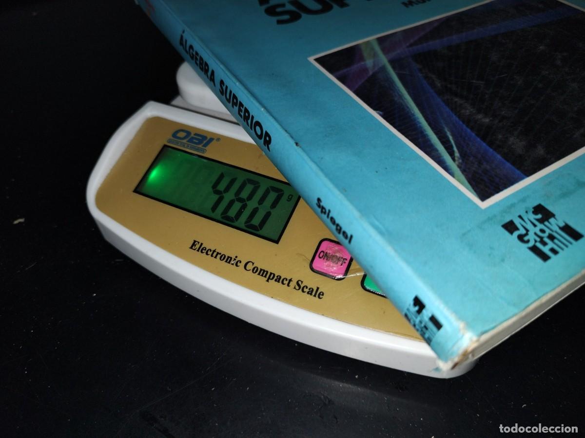 Libros de segunda mano de ciencias: 58- Schaum. &Aacute;lgebra Superior - Murray R. Spiegel - Foto 2