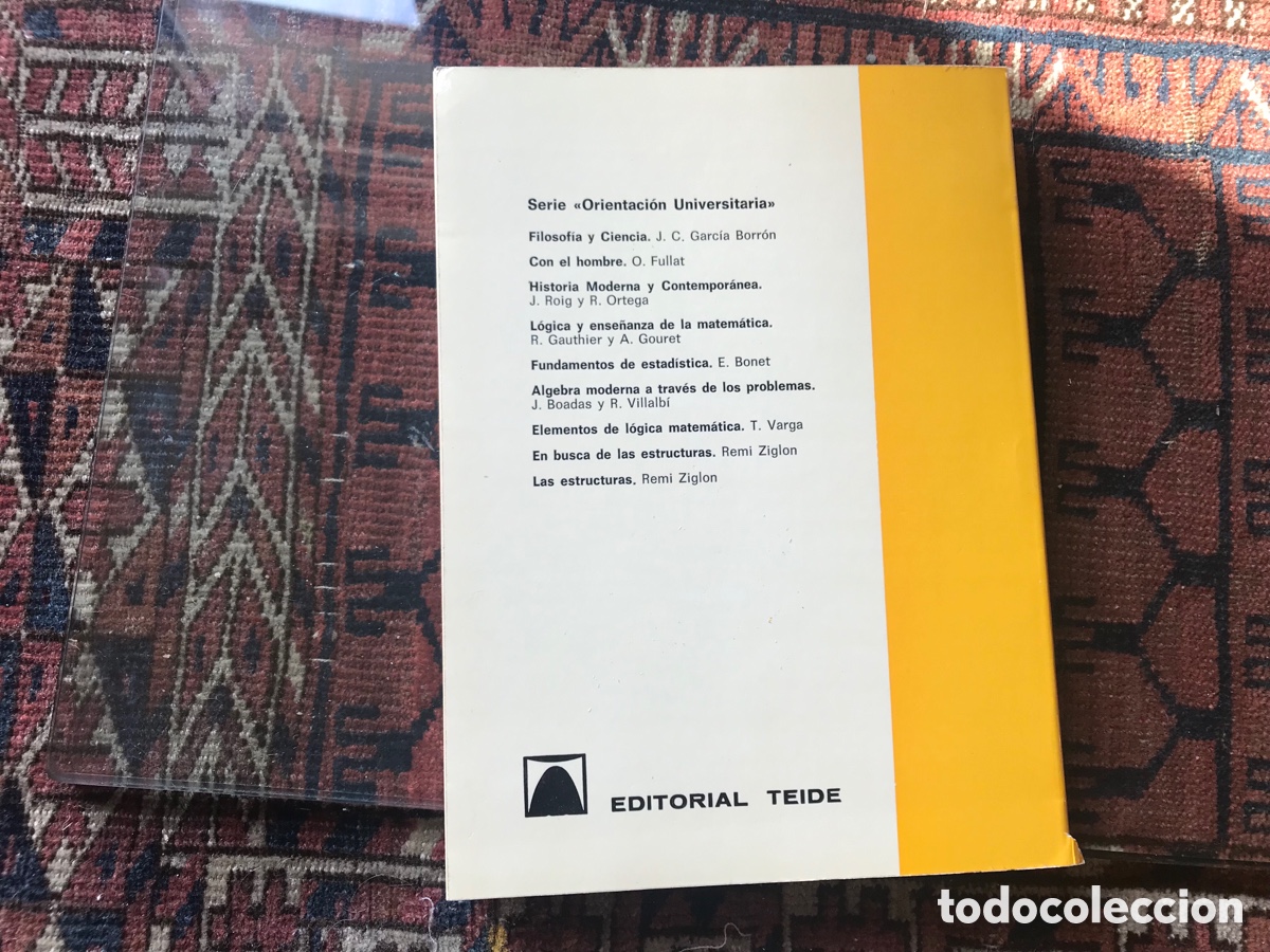 Libros de segunda mano de ciencias: En busca de las estructuras. Nueva pedagog&iacute;a de la matem&aacute;tica. Remi Ziglon. Teide - Foto 3