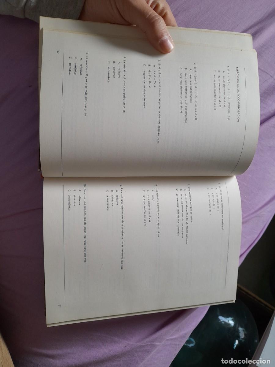 Libros de segunda mano de ciencias: Libro Matem&aacute;ticas por ense&ntilde;anza programada Ceac - Foto 4