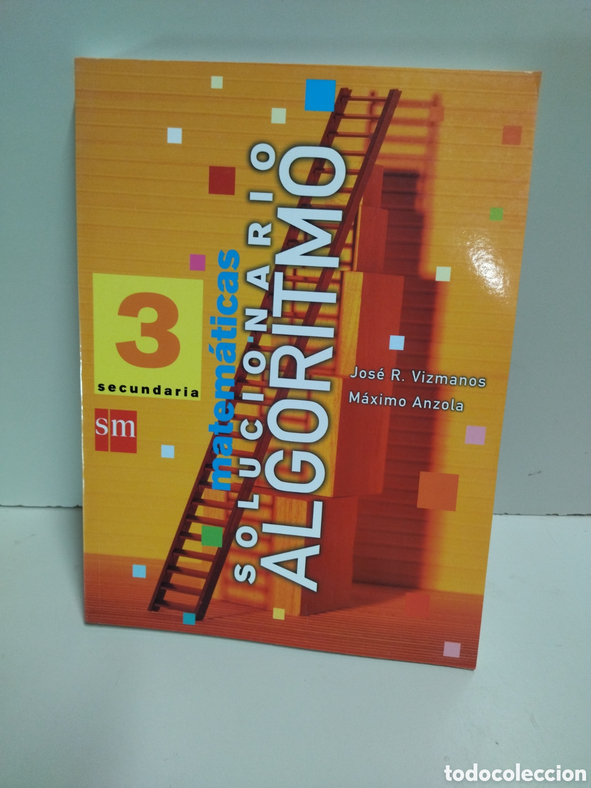 Libros de segunda mano de ciencias: 3 ESO. MATEM&Aacute;TICAS. SOLUCIONARIO. ALGORITMO . SM - Foto 1