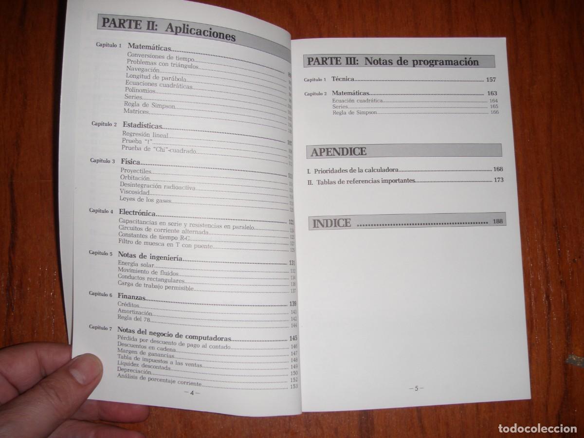 Libros de segunda mano de ciencias: LIBRO CASIO COMO RESOLVER CUALQUIER PROBLEMA CIENTIFICO - Foto 3