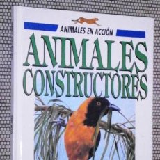 Libros de segunda mano: ANIMALES CONSTRUCTORES / JENY WOOD / ED. SUSAETA EN BÉLGICA 1992. Lote 385529429