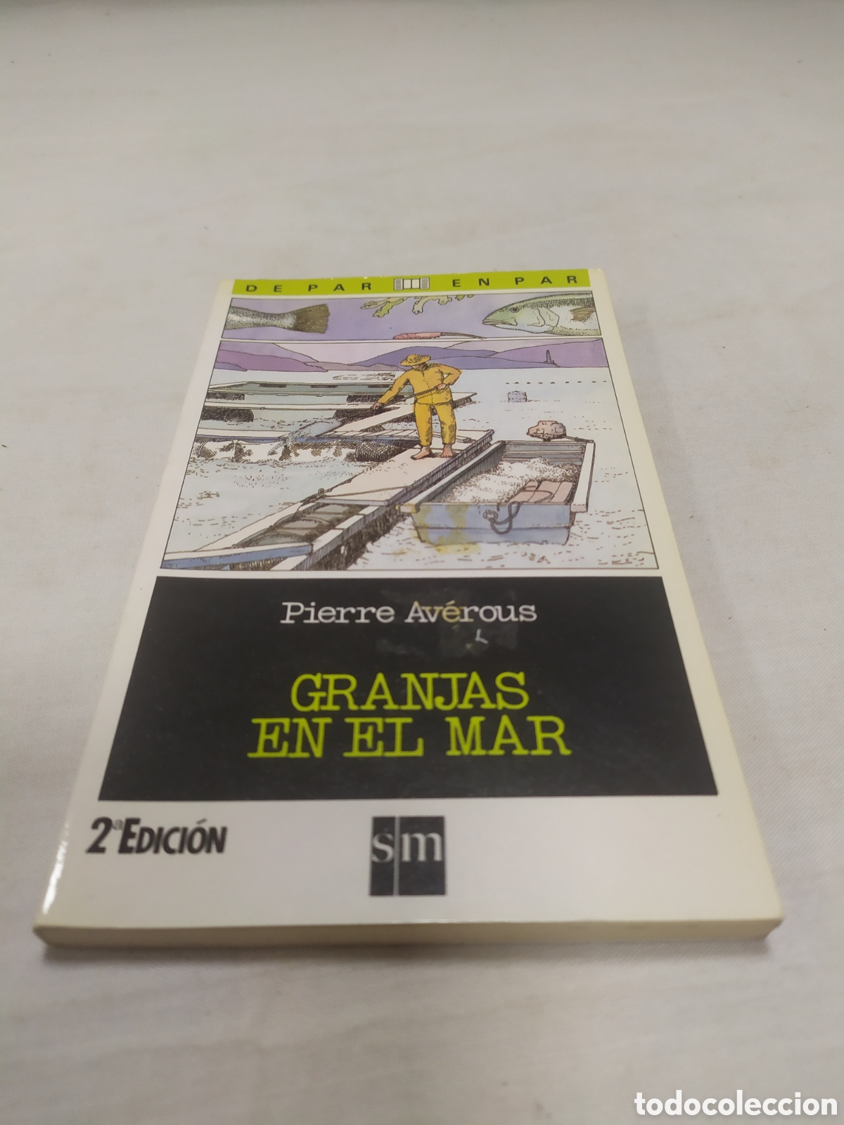 Libros de segunda mano: Granjas en el mar. Pierre Av&eacute;rous, editorial SM - Foto 1
