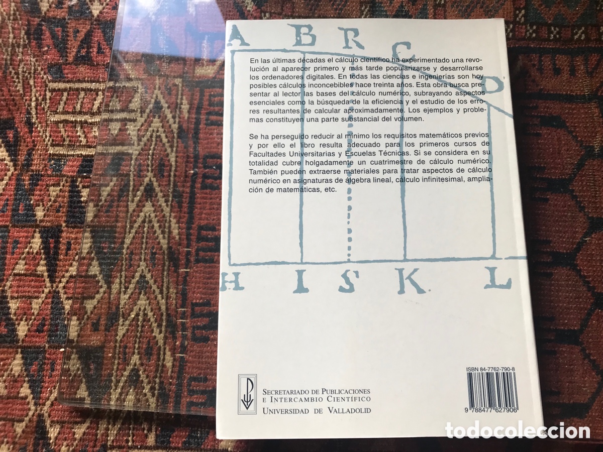 Libros de segunda mano de ciencias: Diez lecciones de c&aacute;lculo num&eacute;rico. J. M. Sanz-Serna. - Foto 3