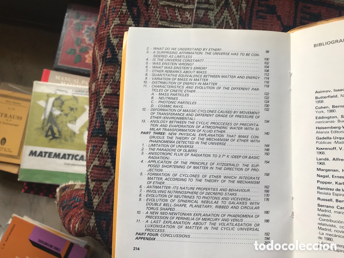 Libros de segunda mano de ciencias: La mec&aacute;nica del &eacute;ter. Jos&eacute; Serrano Camarasa. Dif&iacute;cil - Foto 6