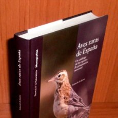 Libros de segunda mano: H1 - AVES RARAS DE ESPAÑA. CATALOGO DE ESPECIES. PAJAROS. ORNITOLOGIA. FAUNA.. Lote 385872344