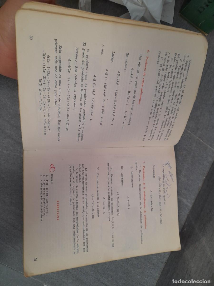 Libros de segunda mano de ciencias: Libro de matem&aacute;tica moderna 4 curso SM Constantino Marcos Jacinto Mart&iacute;nez - Foto 3