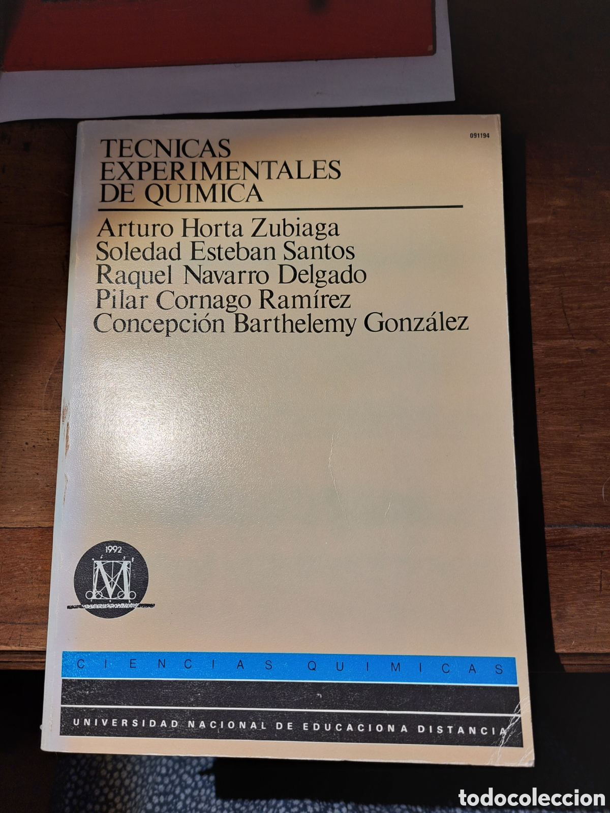 Gebrauchte B&uuml;cher der Wissenschaften: T&eacute;cnicas Experimentales de Quimica, Zubiaga