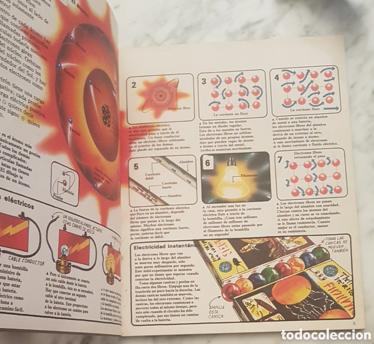 Libros de segunda mano de ciencias: El joven cientifico el libro de la electricidad. Plesa SM - Foto 5