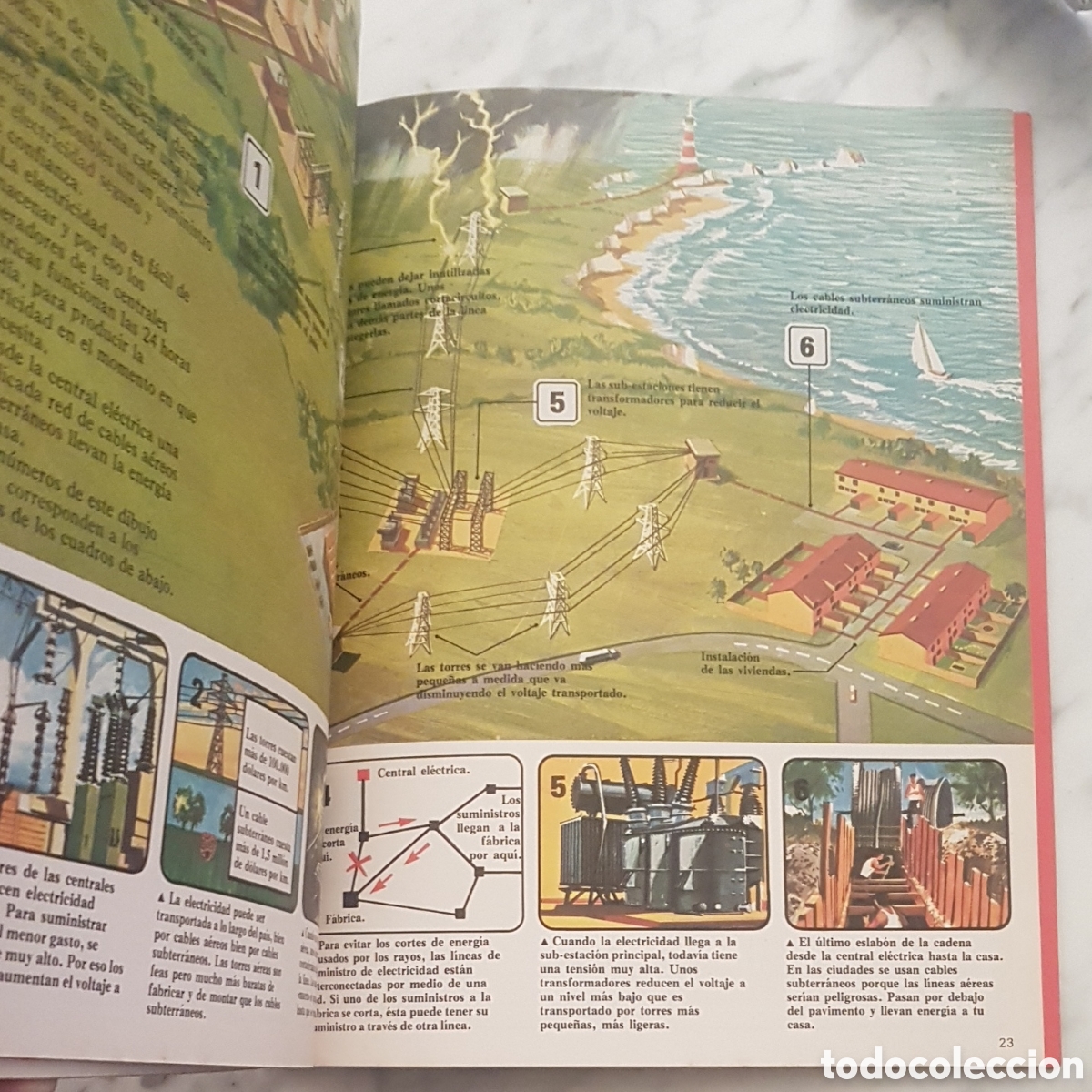 Libros de segunda mano de ciencias: El joven cientifico el libro de la electricidad. Plesa SM - Foto 6
