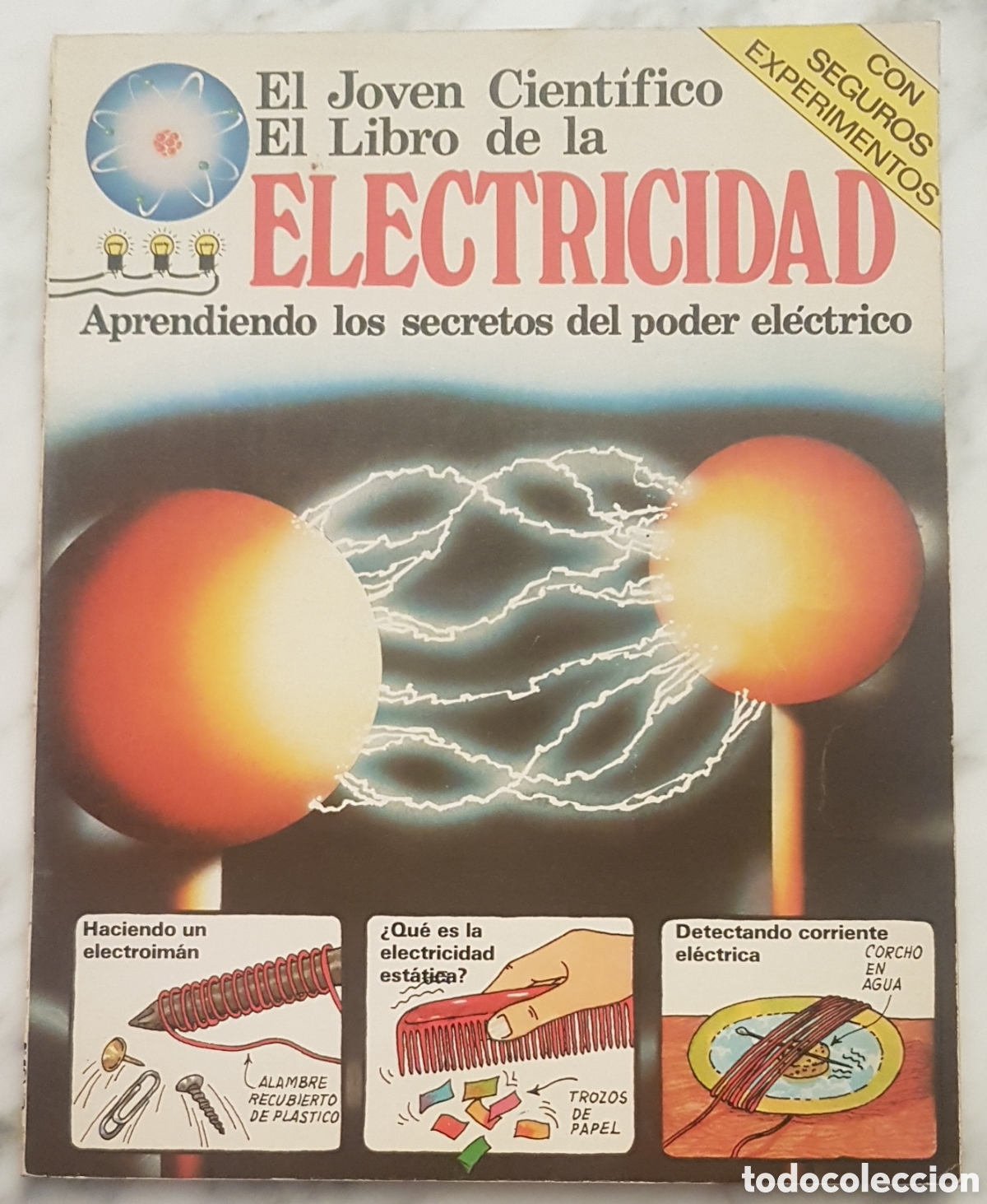 Libros de segunda mano de ciencias: El joven cientifico el libro de la electricidad. Plesa SM - Foto 1
