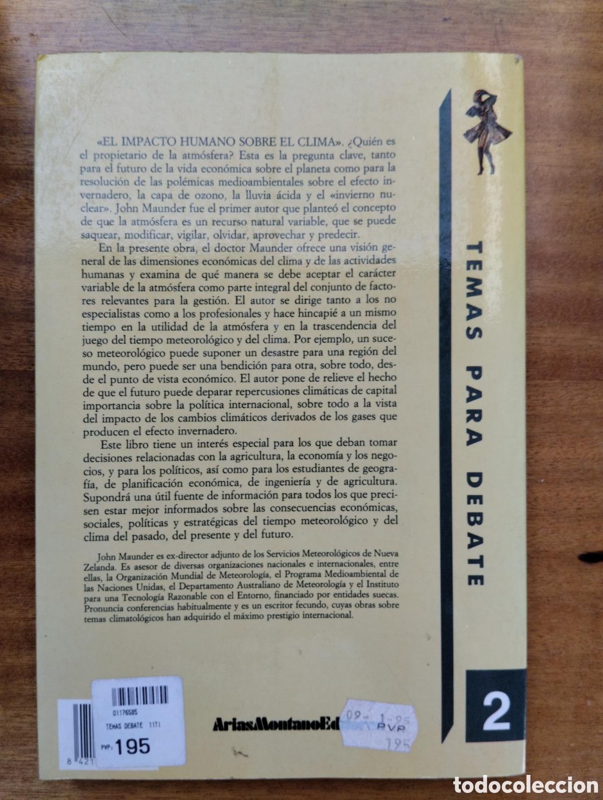 Libros de segunda mano: El impacto humano sobre el clima John - Foto 2