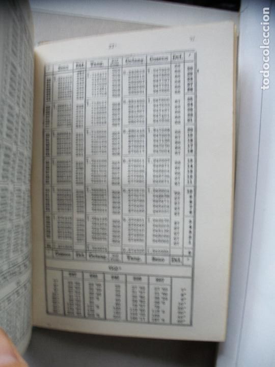 Libros de segunda mano de ciencias: LIBRO DE TABLAS DE LOGARITMOS Y TRIGONOMETRICAS DE BRU&Ntilde;O A&Ntilde;O 1958 240grs. - Foto 8