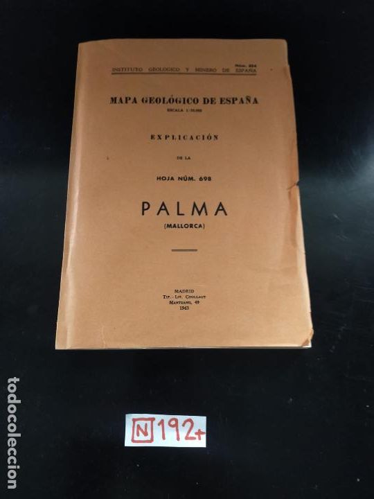 Libros de segunda mano: Mapa Geol&oacute;gico de Espa&ntilde;a - Foto 1