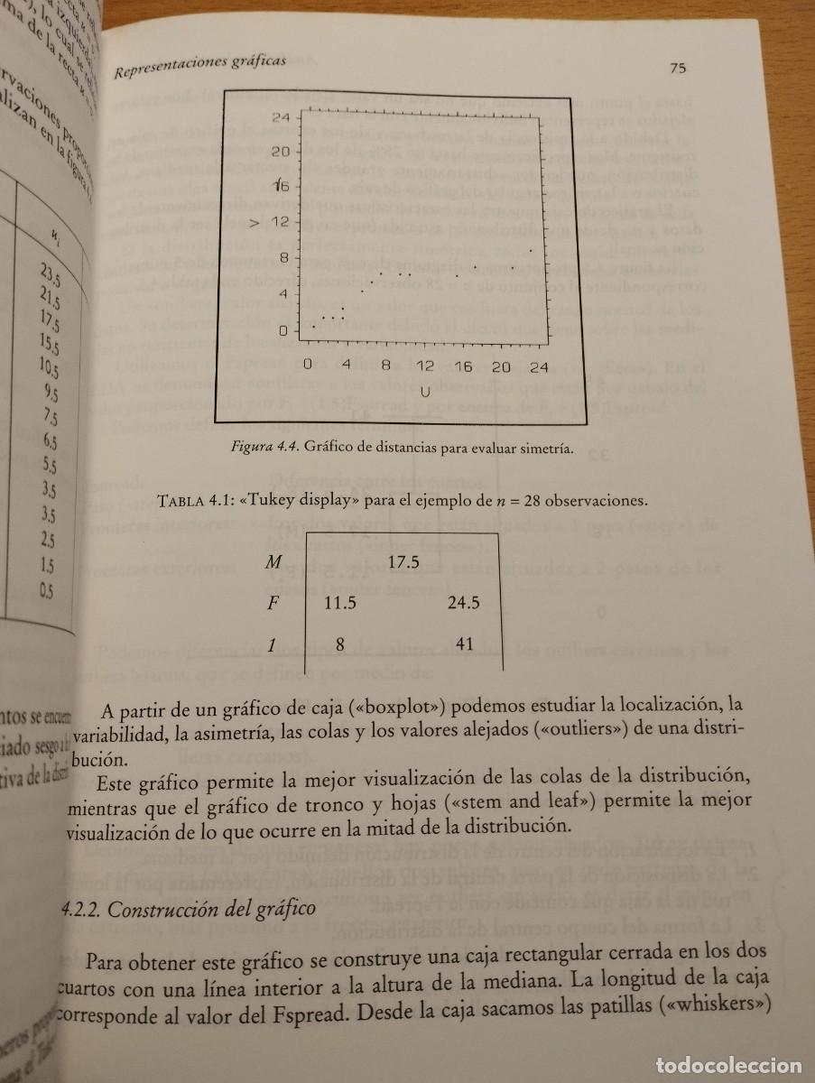 Libros de segunda mano de ciencias: EL AN&Aacute;LISIS EXPLORATORIO DE DATOS (ALFONSO PALMER POL) - Foto 18