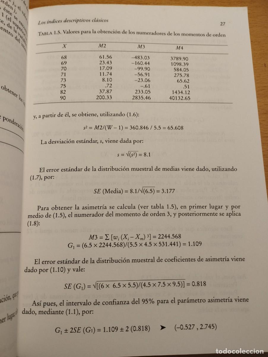 Libros de segunda mano de ciencias: EL AN&Aacute;LISIS EXPLORATORIO DE DATOS (ALFONSO PALMER POL) - Foto 22