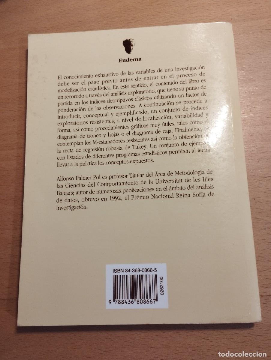 Libros de segunda mano de ciencias: EL AN&Aacute;LISIS EXPLORATORIO DE DATOS (ALFONSO PALMER POL) - Foto 25