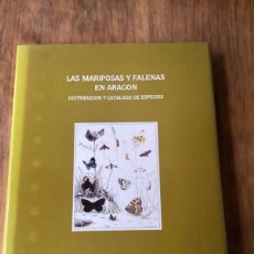 Libros de segunda mano: VICTOR M. REDONDO VEINTEMILLAS: LAS MARIPOSAS Y FALENAS EN ARAGON. DGA,1990.. Lote 388331814