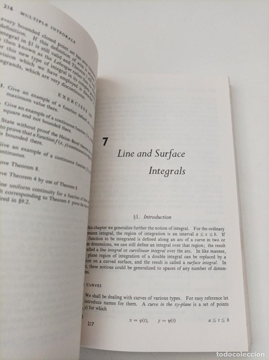 Libros de segunda mano de ciencias: Advanced Calculus (2nd Edici&oacute;n). David V. Widder. Courier Corporation, 1989. Edici&oacute;n en Ingl&eacute;s. - Foto 4
