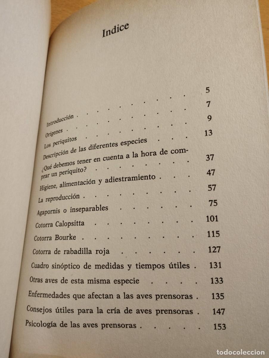 Libros de segunda mano: PERIQUITOS, LOROS Y PAPAGAYOS (ALICIA ROIG) - Foto 3