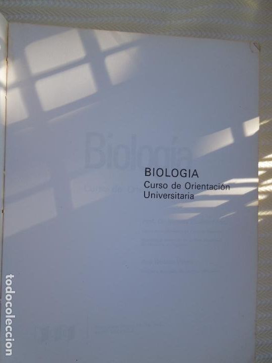 Libros de segunda mano de ciencias: BIOLOG&Iacute;A - V. DUALDE - C.O.U. - LIBRO DE TEXTO - ECIR EDITORIAL 1998. - Foto 4