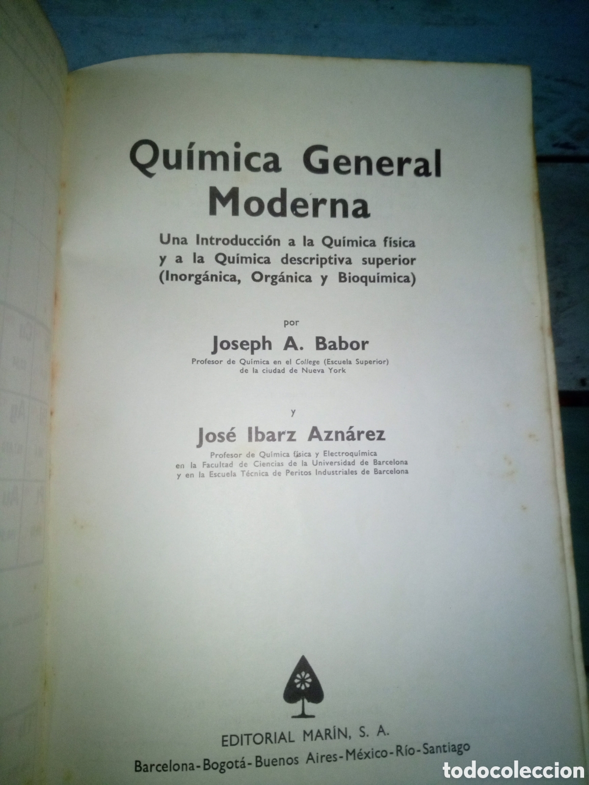 Libros de segunda mano de ciencias: Libro Qu&iacute;mica general moderna, 1970 - Foto 3