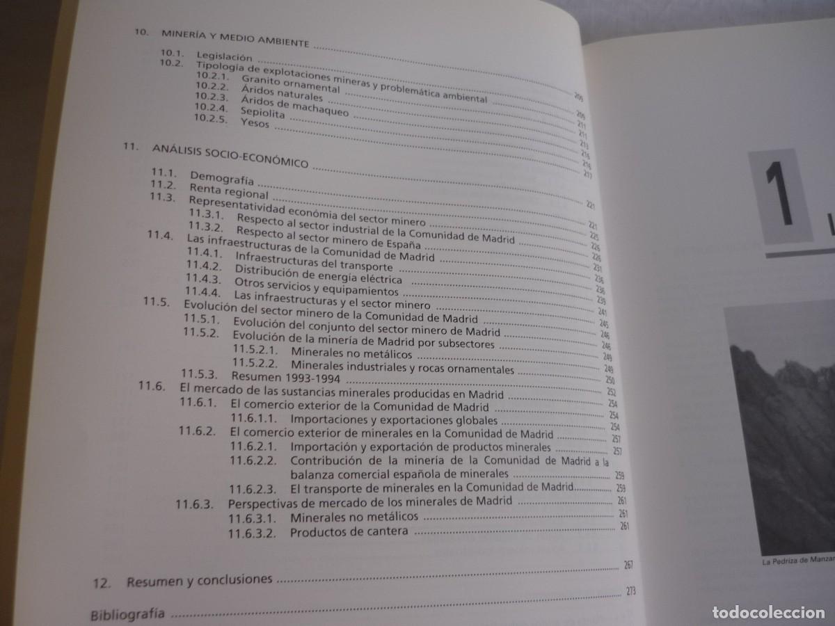 Libros de segunda mano: Libro blanco de la miner&iacute;a de la Comunidad de Madrid, 1995 - Foto 10
