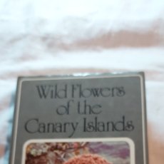 Libros de segunda mano: WILD FLOWERS OF THE CANARY ISLANDS EN INGLES..DAVID & ZOE BRAMWELL.TENERIFE 1974. Lote 388875119
