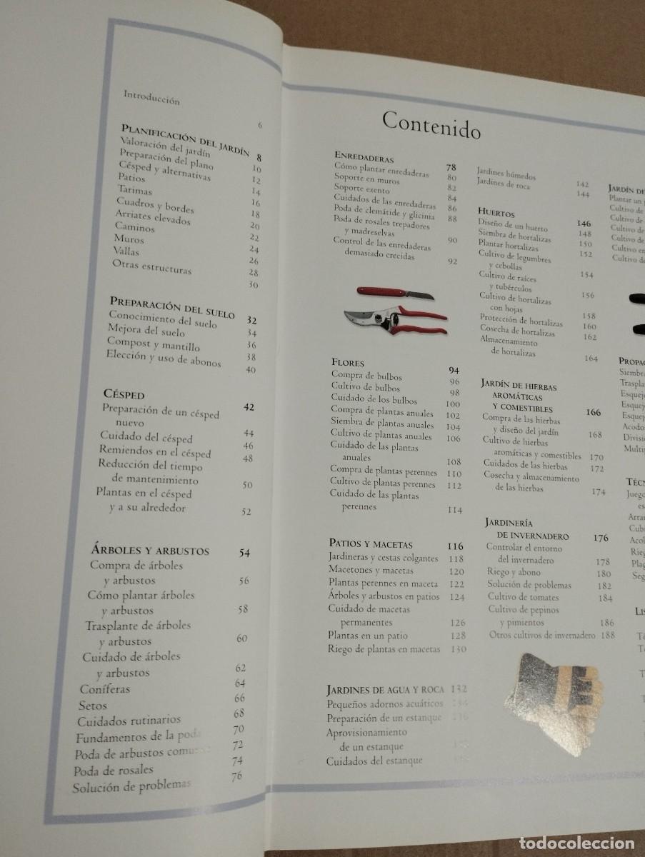 Libros de segunda mano: T&Eacute;CNICAS DE JARDINER&Iacute;A (JONATHAN EDWARDS) - Foto 3