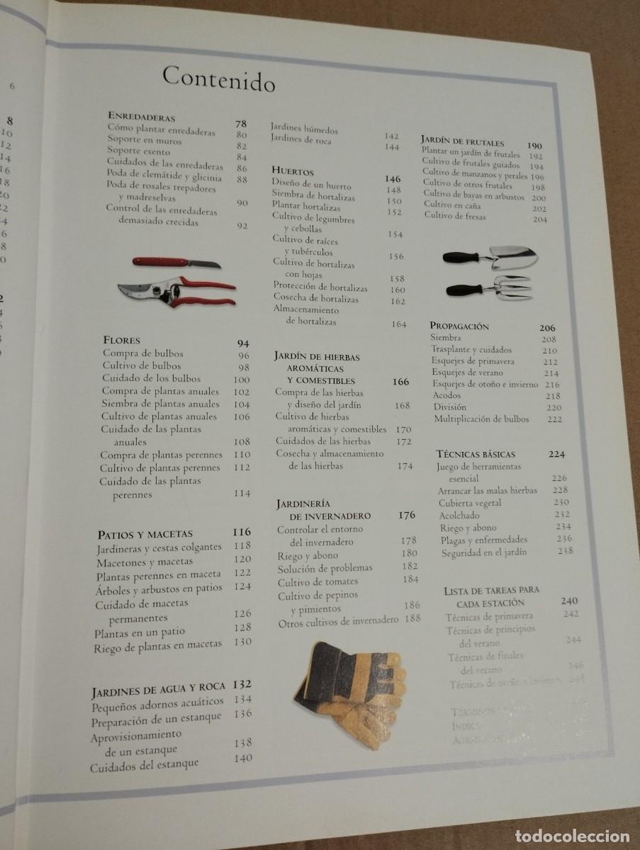 Libros de segunda mano: T&Eacute;CNICAS DE JARDINER&Iacute;A (JONATHAN EDWARDS) - Foto 4