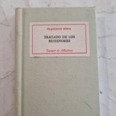 Libros de segunda mano: TRATADO DE LOS RUISEÑORES. FRANCISCO SURIA. ED: TURNER ALBATROS. VALENCIA, 1980.