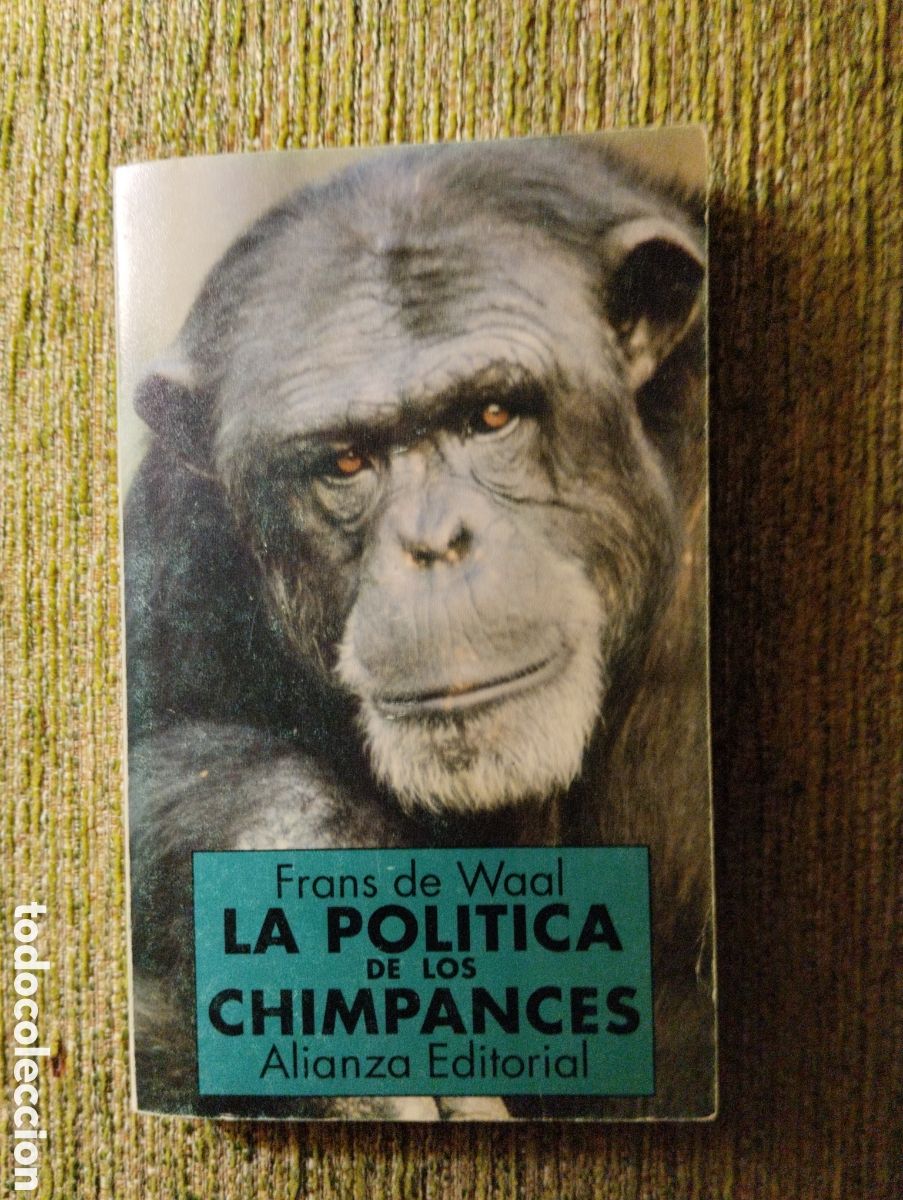 Libros de segunda mano: La pol&iacute;tica de los chimpanc&eacute;s, Frans de Waal - Foto 1