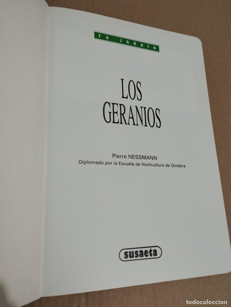 Libros de segunda mano: LOS GERANIOS (PIERRE NESSMANN) SUSAETA - Foto 2