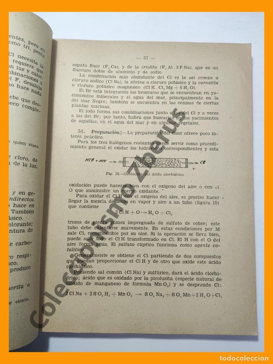 Libros de segunda mano de ciencias: Quimica General - Emilio Moreno Alca&ntilde;iz - Foto 3