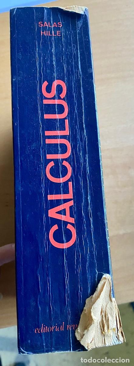 Libros de segunda mano de ciencias: Calculus, de Saturno L. Salas y Einar Hille - Foto 2