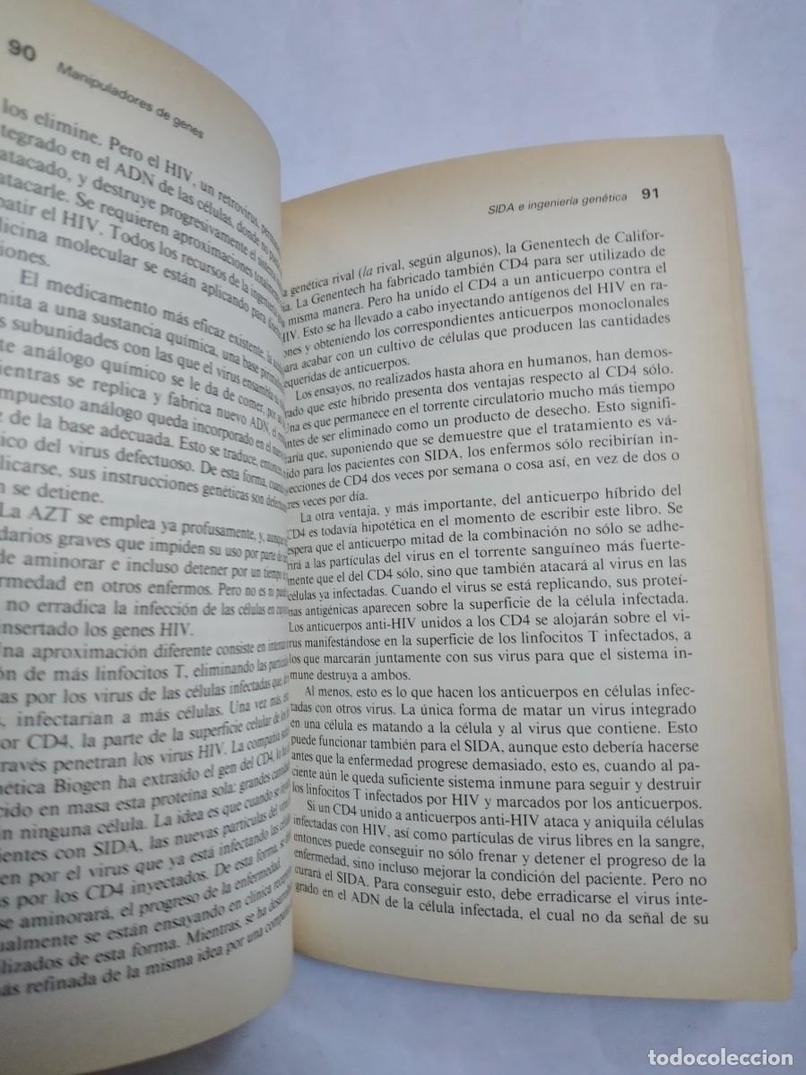 Libros de segunda mano: MANIPULADORES DE GENES JOHN NEWELL EDITOR PROGRAMAS CIENT&Iacute;FICOS BBC&acute;S WORLD - Foto 2