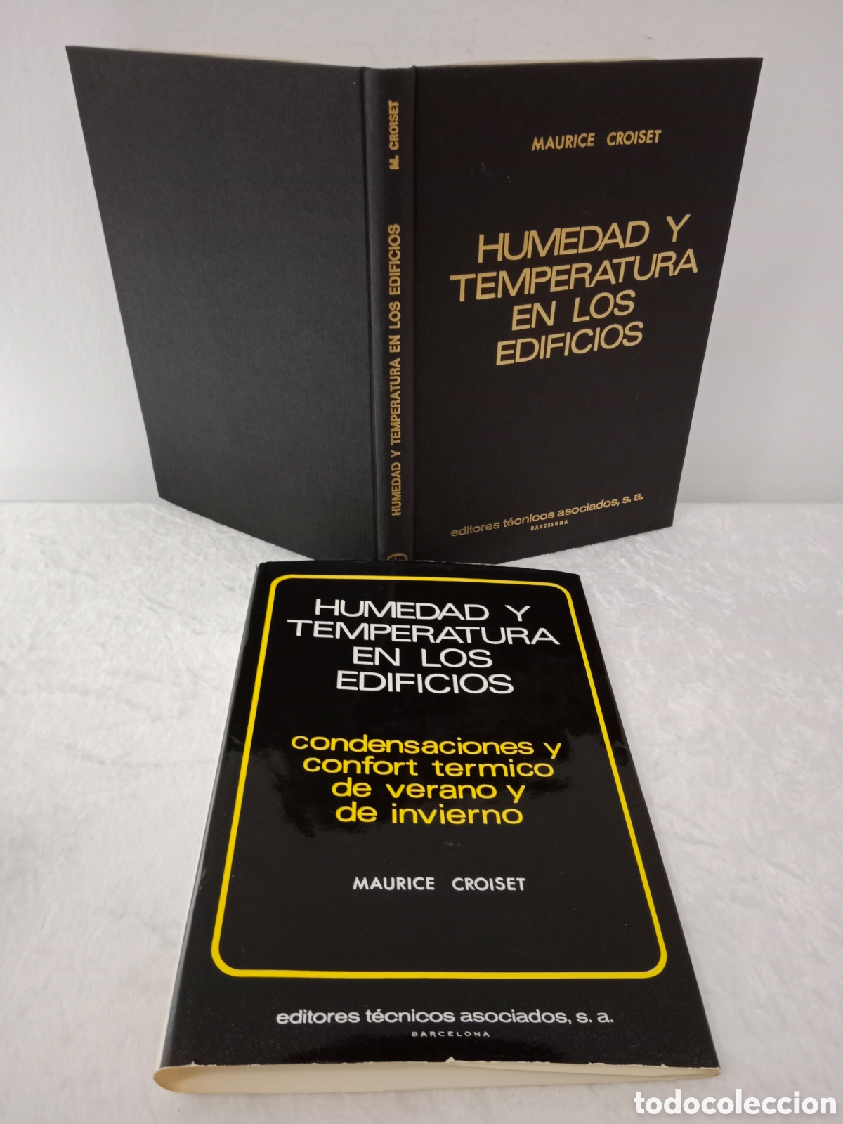 Libros de segunda mano de ciencias: HUMEDAD Y TEMPERATURA EN LOS EDIFICIOS, MAURICE CROISET, PRIMERA EDICI&Oacute;N - Foto 2