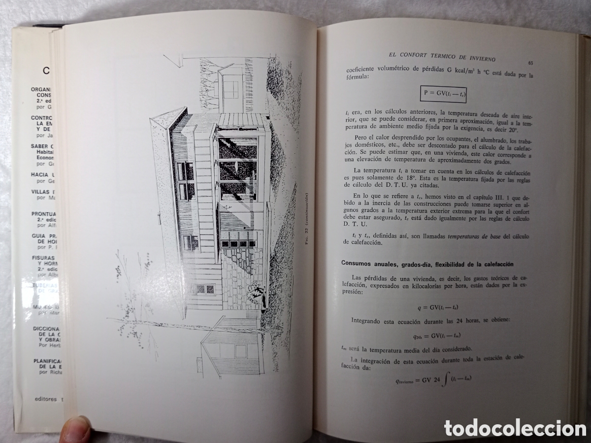 Libros de segunda mano de ciencias: HUMEDAD Y TEMPERATURA EN LOS EDIFICIOS, MAURICE CROISET, PRIMERA EDICI&Oacute;N - Foto 9