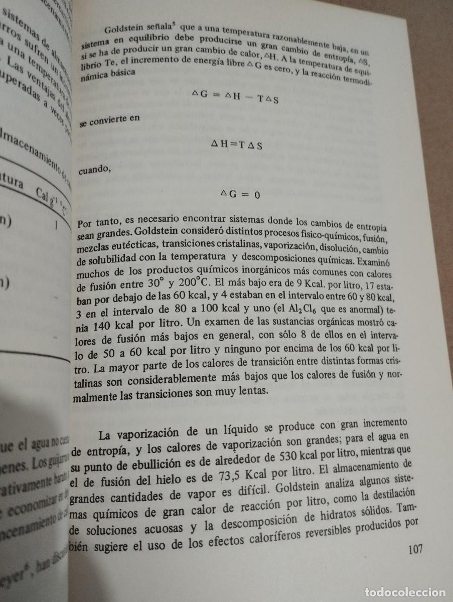 Libros de segunda mano de ciencias: USO DIRECTO DE LA ENERG&Iacute;A SOLAR (FARRINGTON DANIELS) - Foto 11