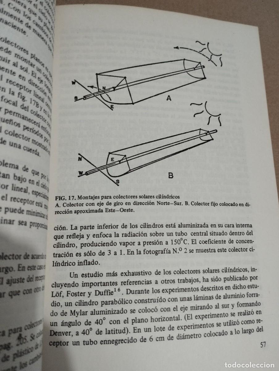 Libros de segunda mano de ciencias: USO DIRECTO DE LA ENERG&Iacute;A SOLAR (FARRINGTON DANIELS) - Foto 14