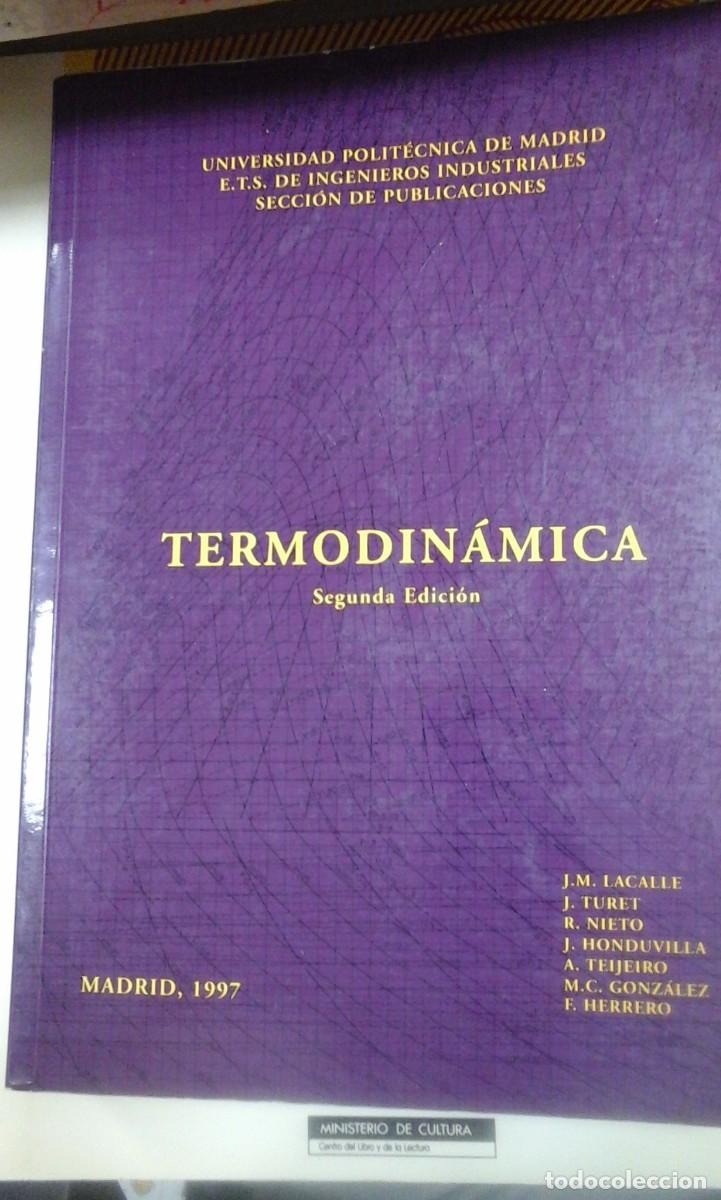Libros de segunda mano de ciencias: TERMODIN&Aacute;MICA (Madrid, 1997) - Foto 1