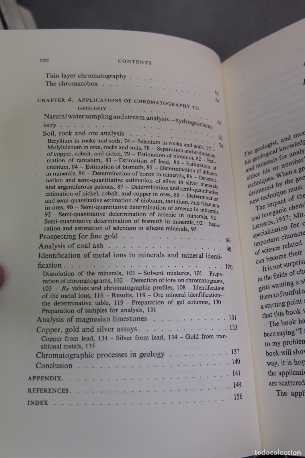 Libros de segunda mano: Chromatography in Geology. Ritchie - Foto 4
