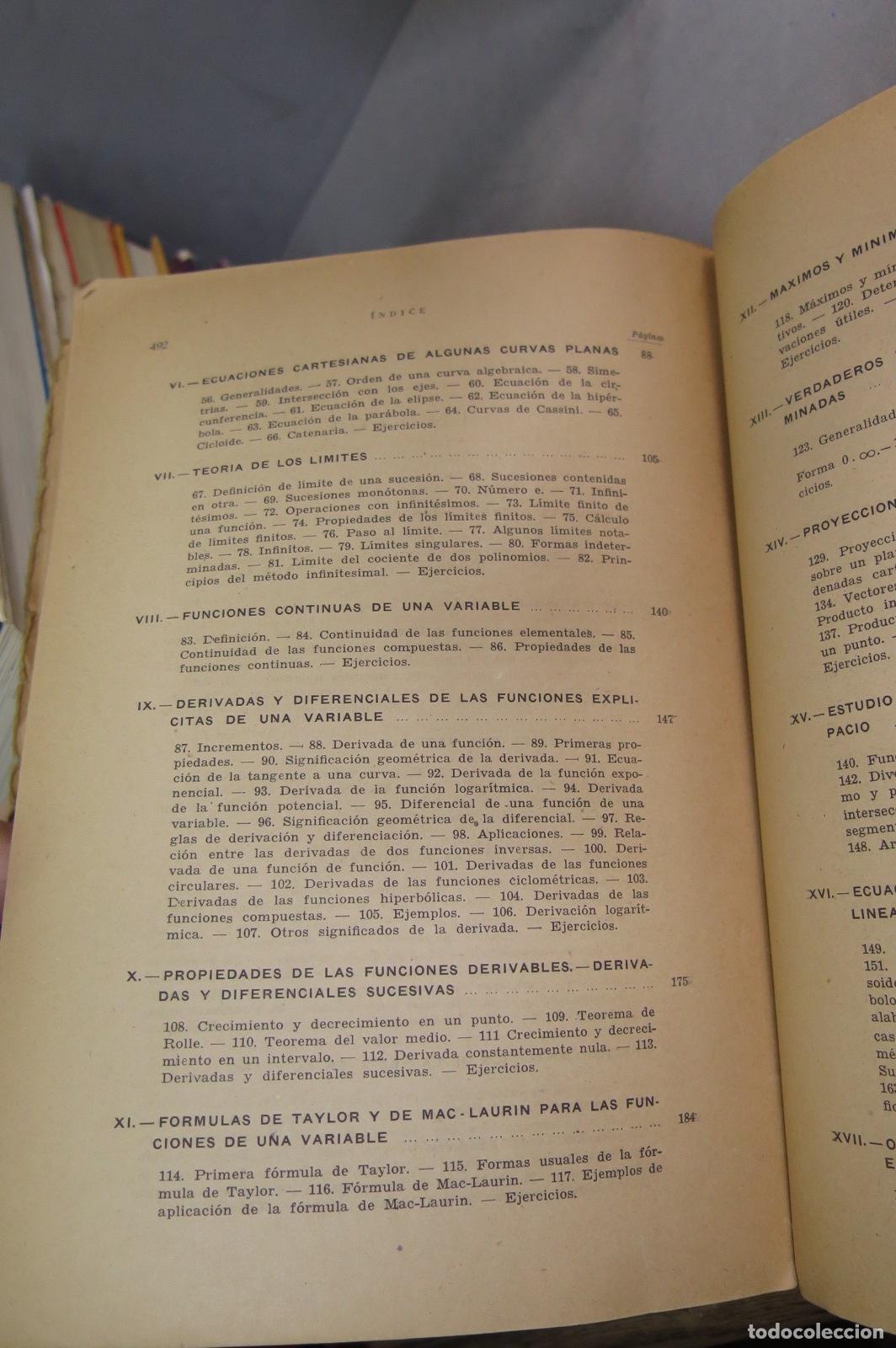 Libros de segunda mano de ciencias: AMPLIACION DE MATEMATICAS PARA TECNICOS - Foto 3