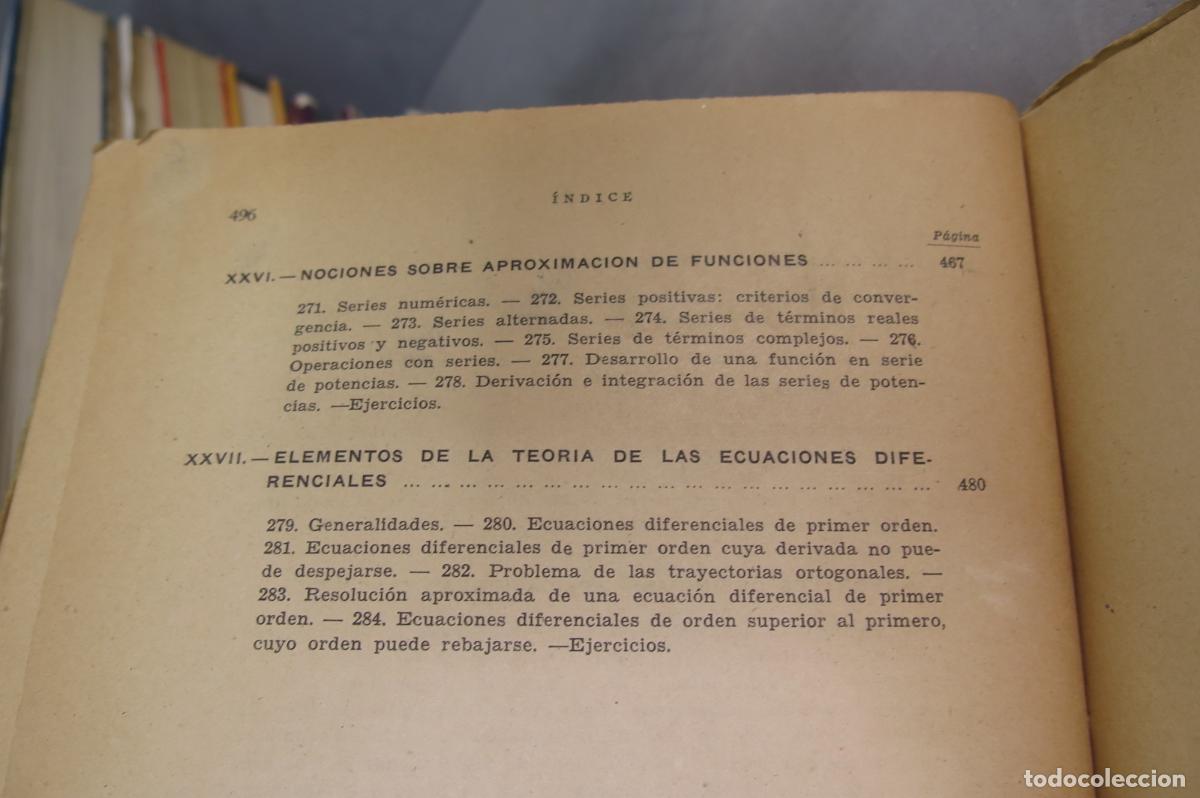 Libros de segunda mano de ciencias: AMPLIACION DE MATEMATICAS PARA TECNICOS - Foto 7