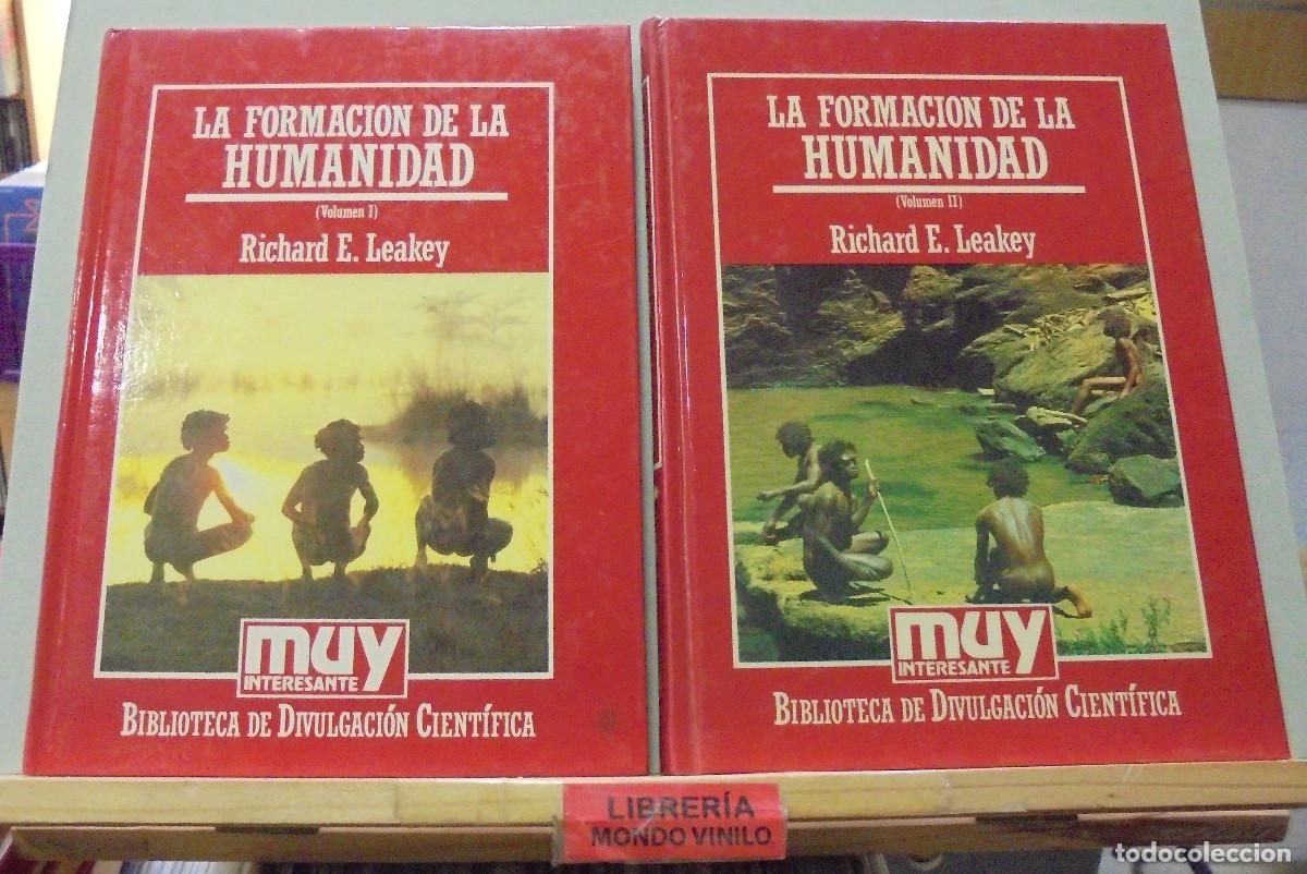 Libros de segunda mano: La formaci&oacute;n de la humanidad. Richard Leakey. 2 tomos - Foto 1