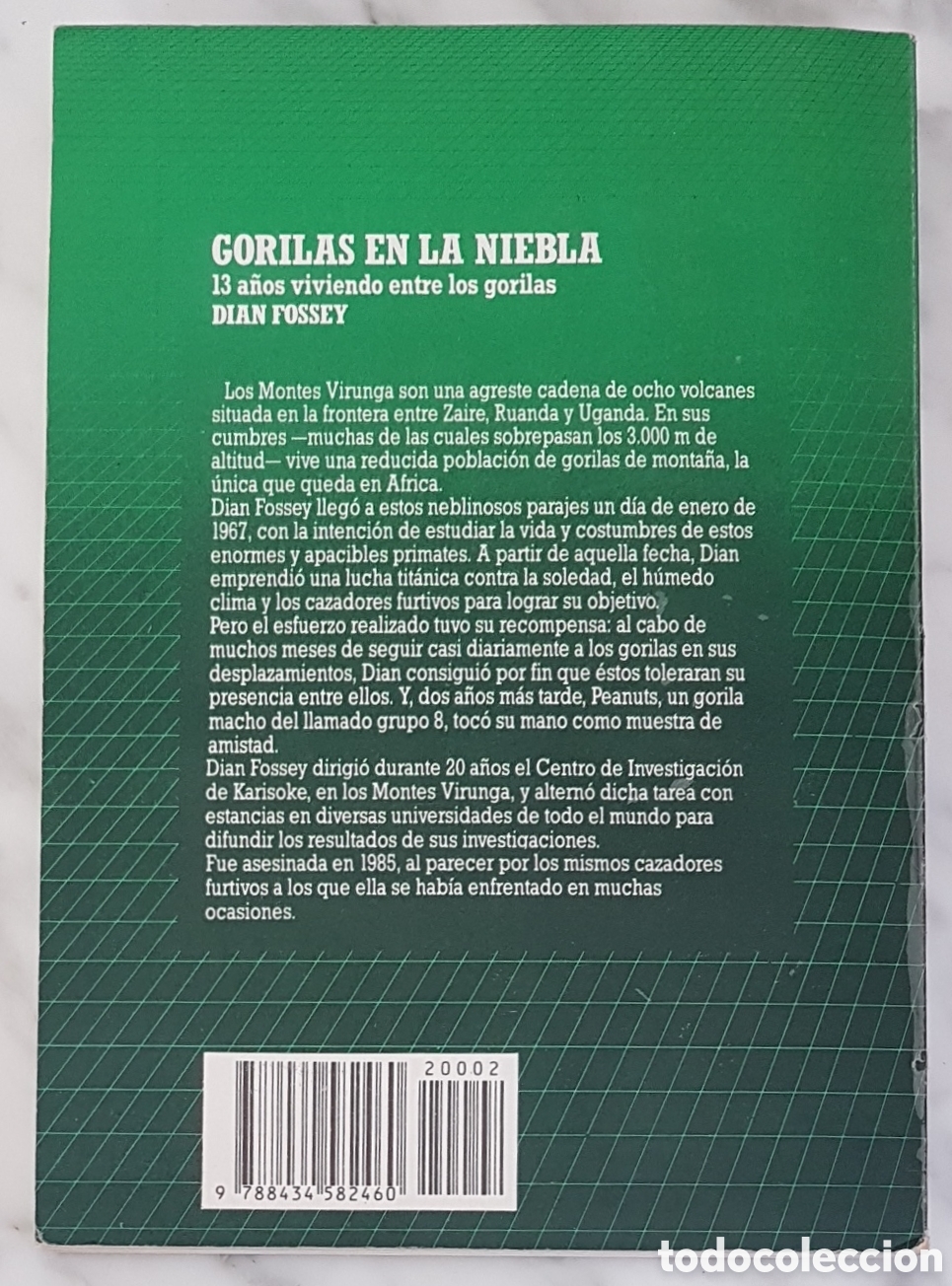 Libros de segunda mano: LIBRO GORILAS EN LA NIEBLA - DIAN FOSSEY . BIBILOTECA CIENTIFICA SALVAT - Foto 2