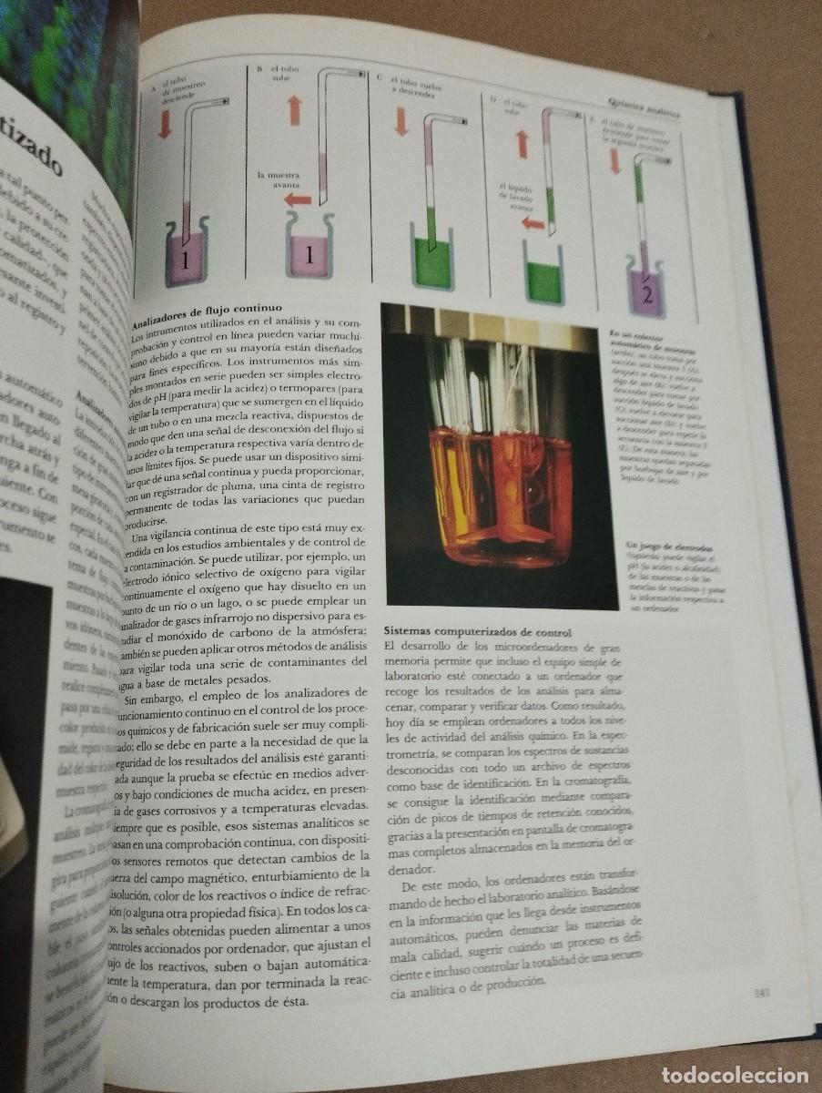 Libros de segunda mano de ciencias: QU&Iacute;MICA. ELEMENTOS, MOL&Eacute;CULAS, VIDA (C&Iacute;RCULO DE LECTORES) - Foto 4