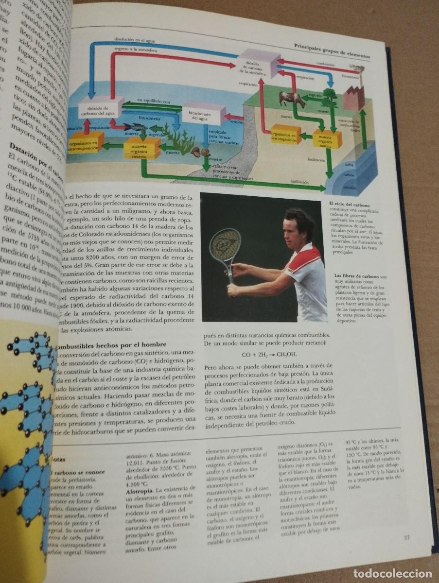 Libros de segunda mano de ciencias: QU&Iacute;MICA. ELEMENTOS, MOL&Eacute;CULAS, VIDA (C&Iacute;RCULO DE LECTORES) - Foto 11