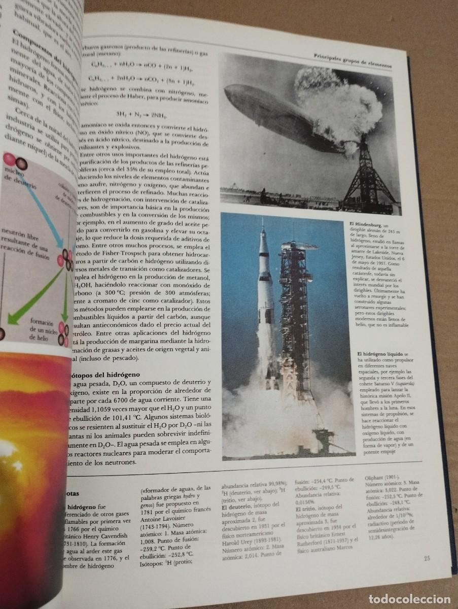 Libros de segunda mano de ciencias: QU&Iacute;MICA. ELEMENTOS, MOL&Eacute;CULAS, VIDA (C&Iacute;RCULO DE LECTORES) - Foto 12