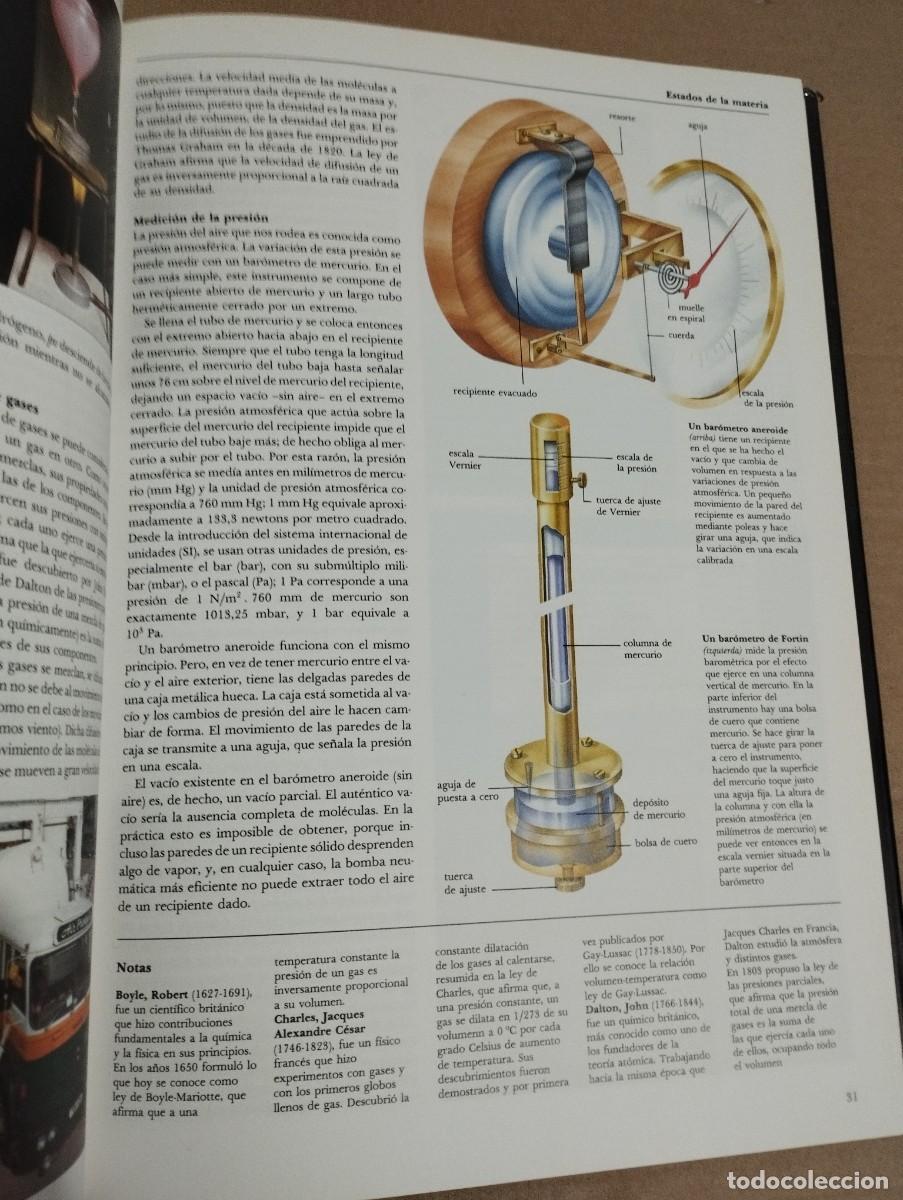 Libros de segunda mano de ciencias: F&Iacute;SICA. MATERIA, &Aacute;TOMOS, ENERG&Iacute;AS (C&Iacute;RCULO DE LECTORES) - Foto 13